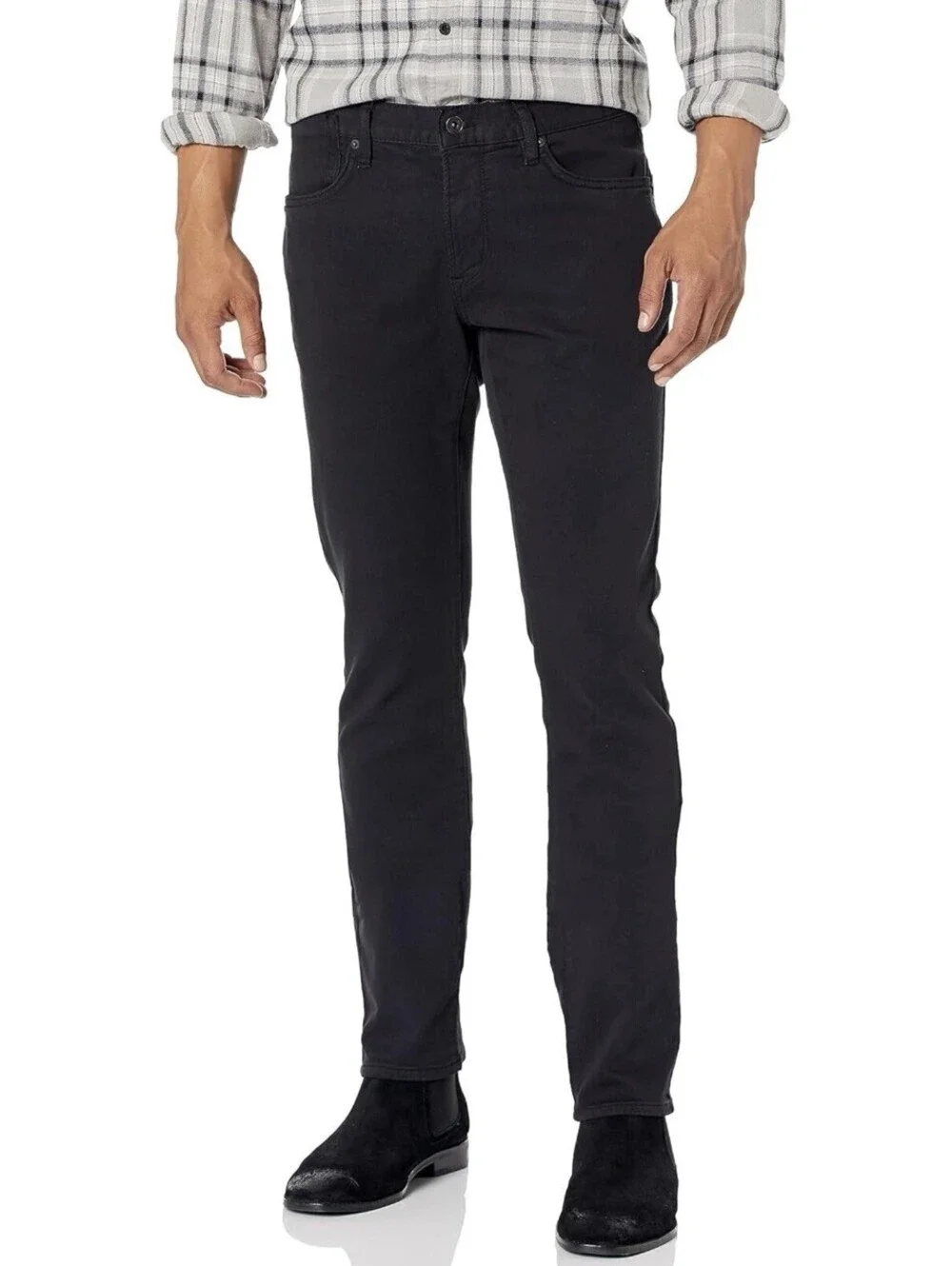 John Varvatos Jeans  Black J701 Regular Fit Men's Denim Straight Leg NWT Size 28